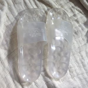 Coach jelly sandals size 7.5